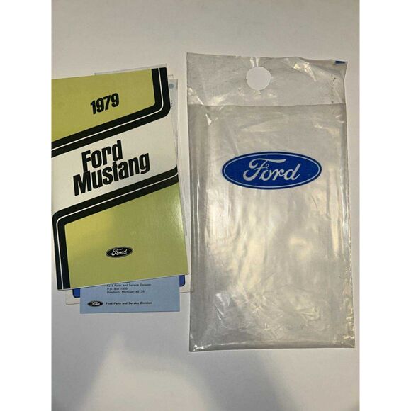 Ford Mustang Owners Manual 1979 Vintage OEM 2nd Edition mint! - Picture 2 of 3